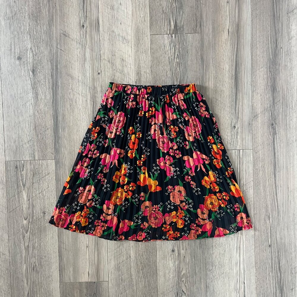 Just Female Floral Pleated Printed Skirt Women’s (M)